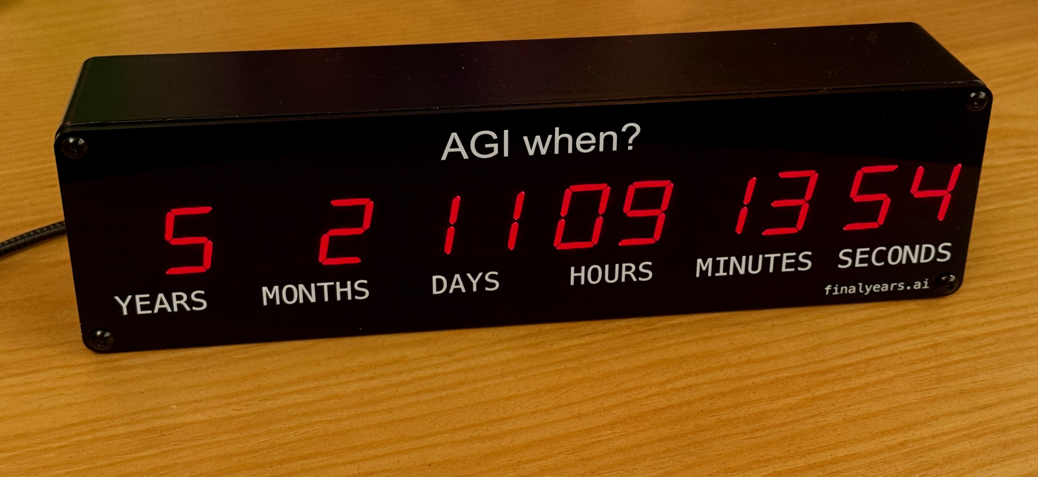 AGI Countdown Clock